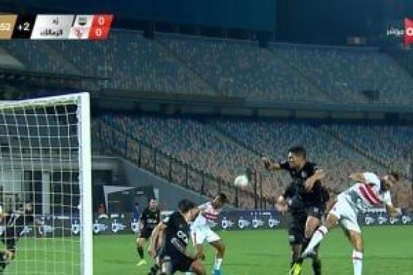 التعادل (0-0) فى شوط أول بين الزمالك وزد بدورى nile