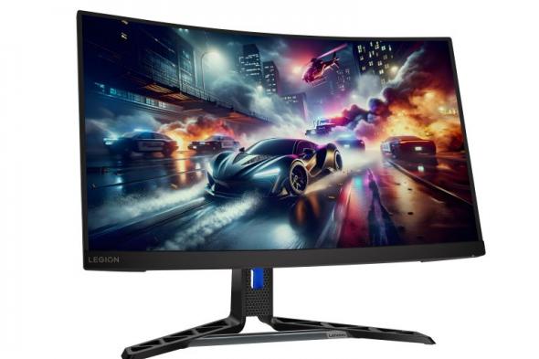 تكنولوجيا: لينوفو تكشف عن شاشة R27qc-30 بتصميم منحني ومعدل تحديث 180Hz