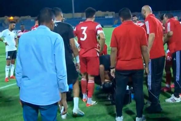 الامارات | سقوط مرعب للاعب في الدوري المصري أثناء المباراة ونقله إلى المستشفى (فيديو)