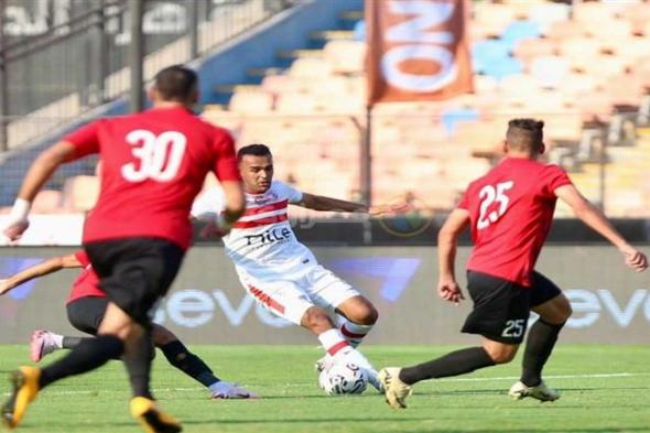 الزمالك يتأخر أمام طلائع الجيش في الشوط الأول (صور)