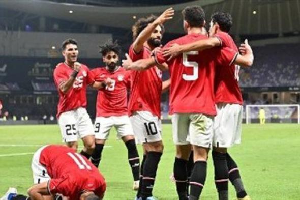 منتخب مصر يتقدم بثنائية على الرأس الأخضر بالشوط الأول