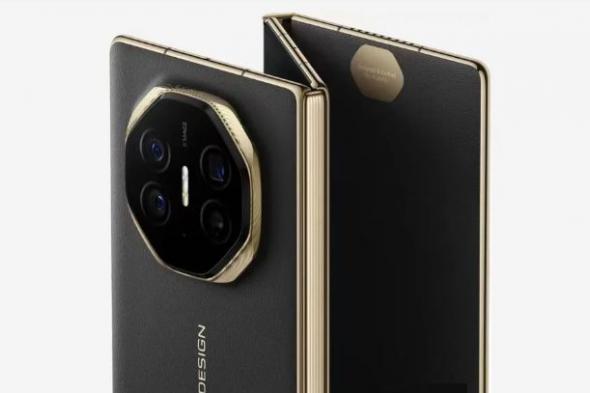 تكنولوجيا: صور رسمية لهاتفHuawei Mate XT المرتقب باللون الأسود