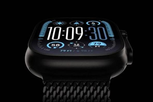 تكنولوجيا: ابل تطلق تحديث ساعة Apple Watch Ultra 2‌ الذكية باللون الأسود اللامع