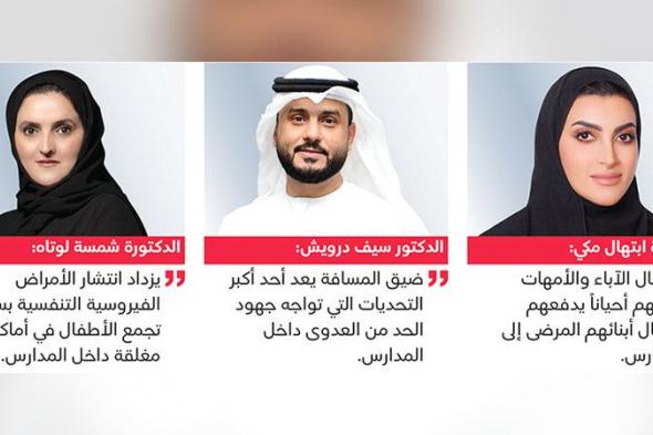 الامارات | مختصون: الأمراض التنفسية.. الأكثر انتشاراً بين الطلبة