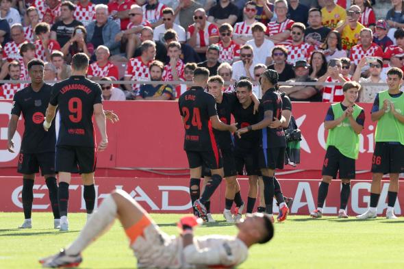 الامارات | برشلونة يواصل تألقه وصدارته للدوري الإسباني بانطلاقة تاريخية