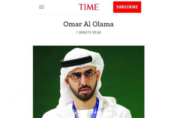 الامارات | محمد بن راشد: نفخر باختيار عمر العلماء في قائمة TIME 100 Next