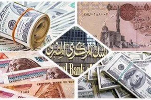 أسعار العملات اليوم الأحد 6-10-2024 أمام الجنيه المصرى