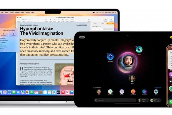 تكنولوجيا: ابل تستعد لإطلاق منصة “Apple Intelligence” في 28 من أكتوبر