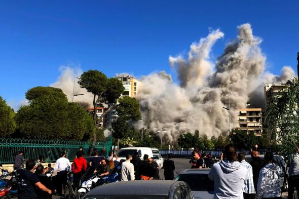 صور | في الجنوب والشرق.. غارات إسرائيلية على عدد من مناطق لبنان