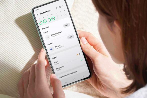 تكنولوجيا: تحديث Samsung Health يتيح عرض السجلات الطبية وتتبع الأدوية والطعام