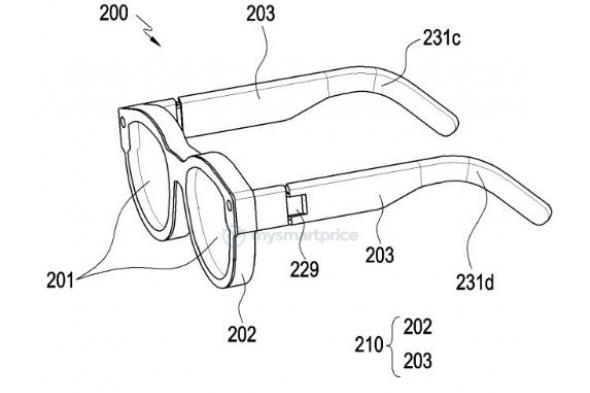 تكنولوجيا: سامسونج تسجل براءة إختراع لنظارة AR تدعم المشاركة