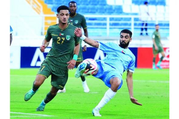 الامارات | فوز الفجيرة والعربي.. وتعادل حتا مع الإمارات