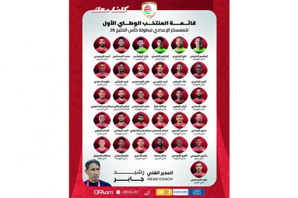 الامارات | مدرب عُمان يستدعي 31 لاعباً استعداداً لـ «خليجي 26»