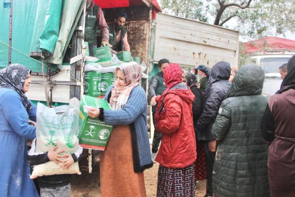 غذائية وطبية.. مركز الملك سلمان يقدم مساعداته في سوريا ولبنان